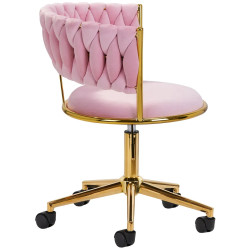 Fotoliu 4Rico QS-GW01G 150122 (Pink/Gold) Thumb