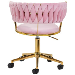 Fotoliu 4Rico QS-GW01G 150122 (Pink/Gold) Thumb