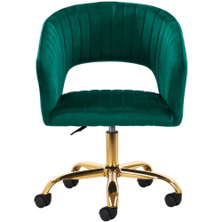 Кресло 4Rico QS-OF212G 148139 Velvet (Green/Gold) Thumb