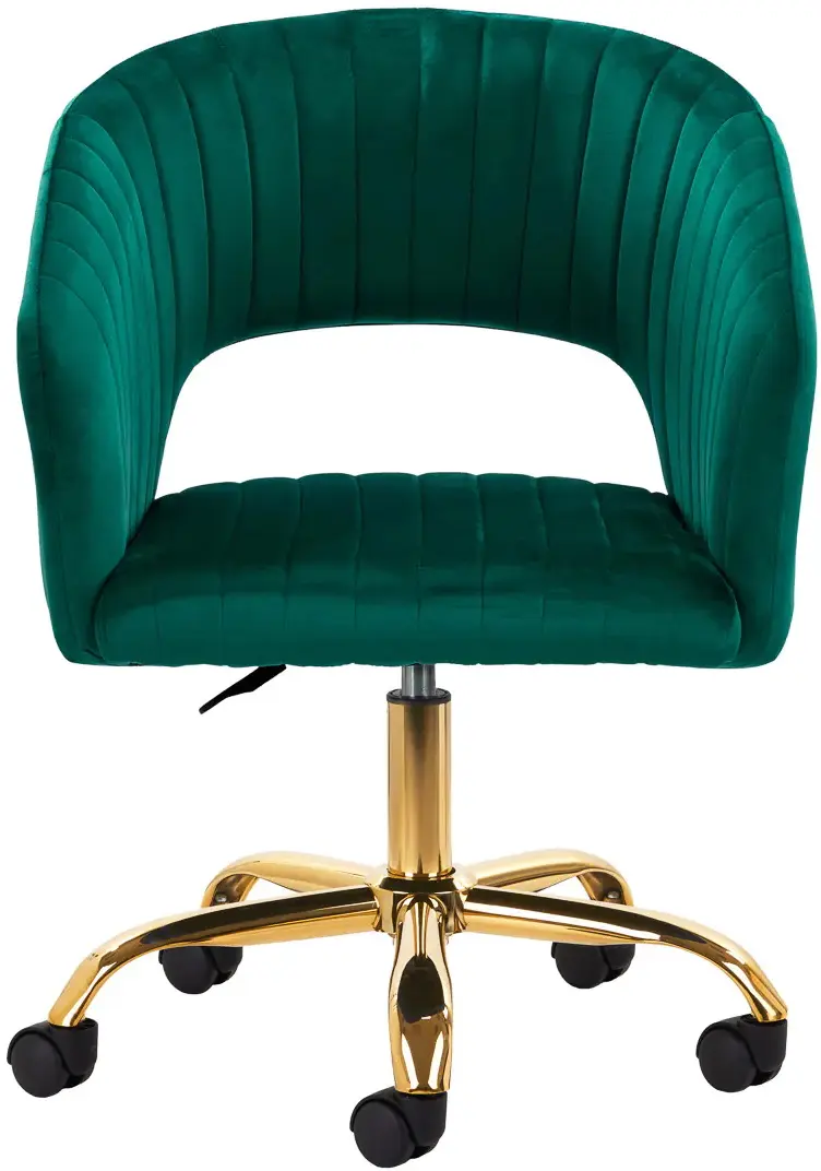 Кресло 4Rico QS-OF212G 148139 Velvet (Green/Gold)