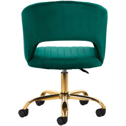 Кресло 4Rico QS-OF212G 148139 Velvet (Green/Gold) Thumb