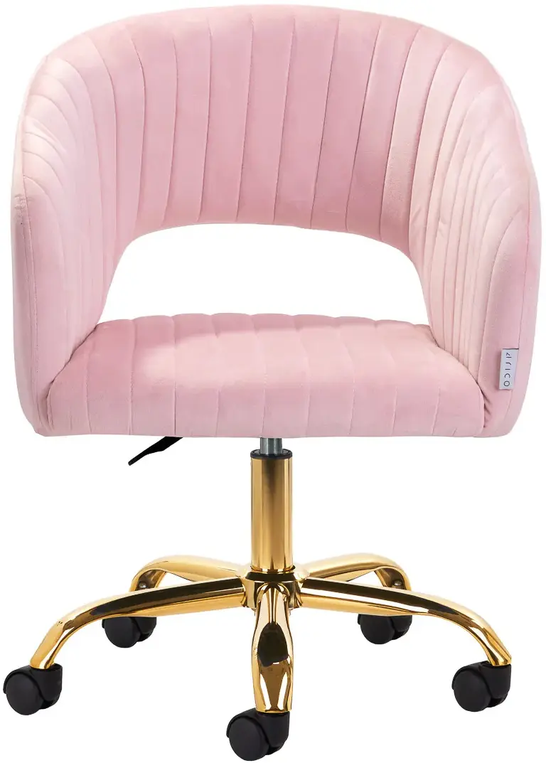 Кресло 4Rico QS-OF212G 150123 Velvet (Pink/Gold) - 2