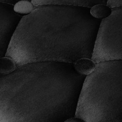 Fotoliu 4Rico QS-OF213G 148154 Velvet (Black/Gold) Thumb