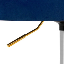 Кресло 4Rico QS-OF213G 148156 Velvet (Dark Blue/Gold) Thumb