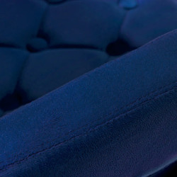 Кресло 4Rico QS-OF213G 148156 Velvet (Dark Blue/Gold) Thumb