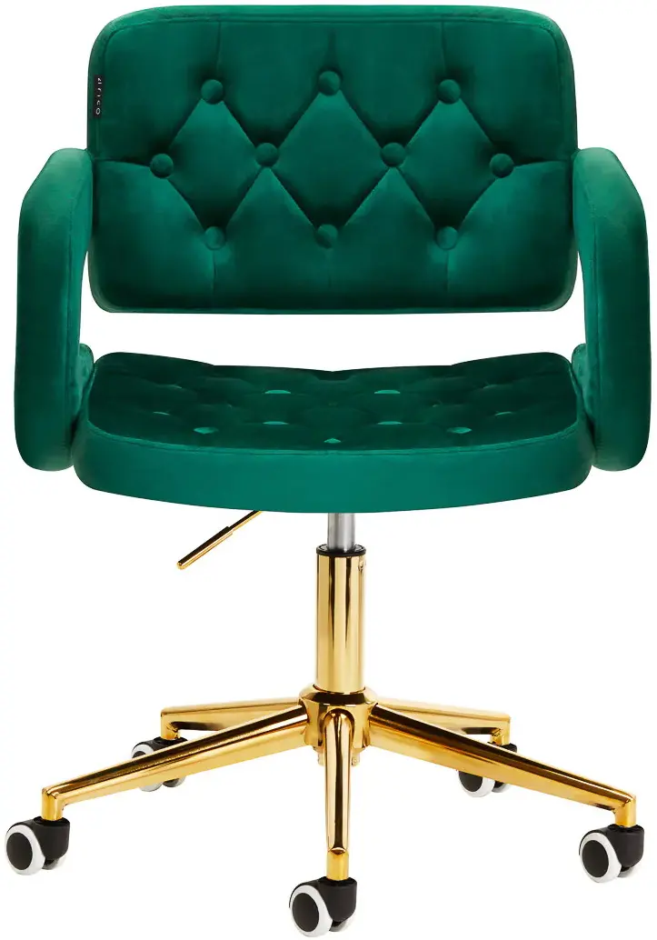 Кресло 4Rico QS-OF213G 148159 Velvet (Green/Gold)