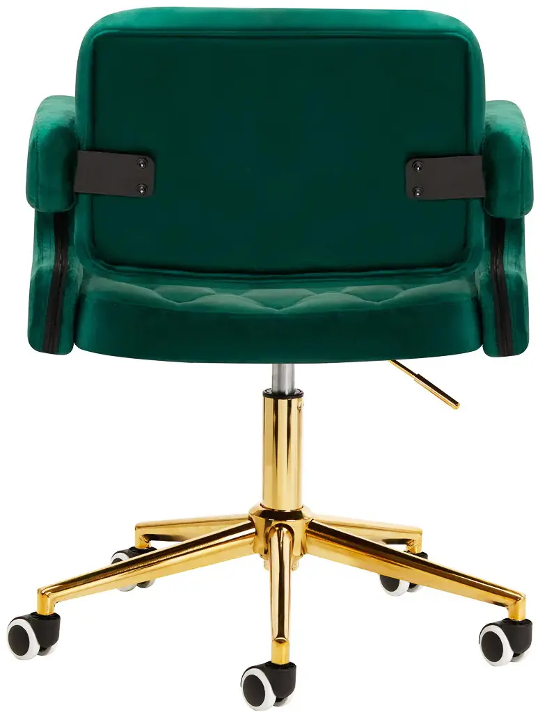 Кресло 4Rico QS-OF213G 148159 Velvet (Green/Gold)