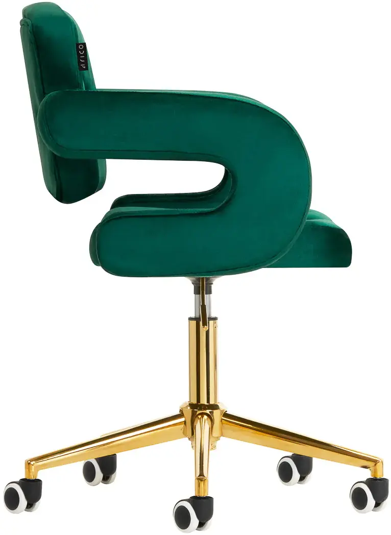 Кресло 4Rico QS-OF213G 148159 Velvet (Green/Gold)