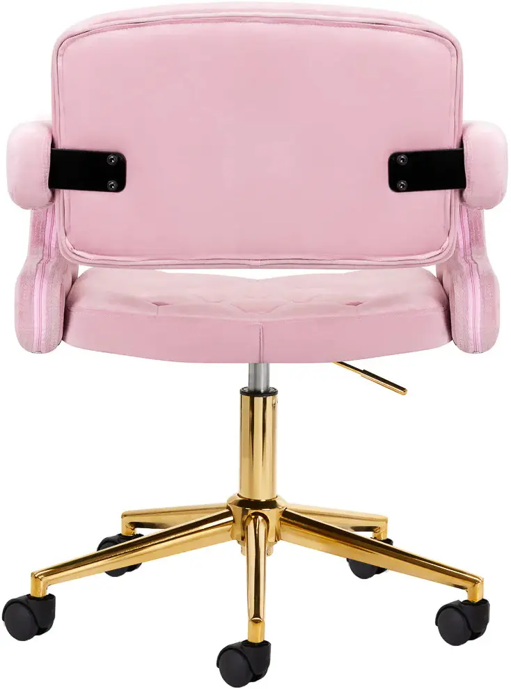 Кресло 4Rico QS-OF213G 150127 Velvet (Pink/Gold)