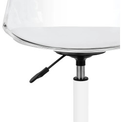 Кресло Activeshop Ghost 154170 (Transparent/White) Thumb