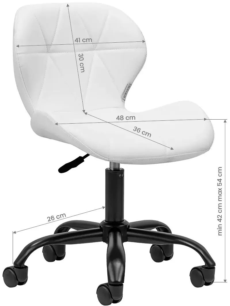 Fotoliu de coafor Activeshop QS-06B 150117 (White/Black)