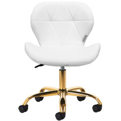 Fotoliu Activeshop QS-06G 150113 (White/Gold) Thumb