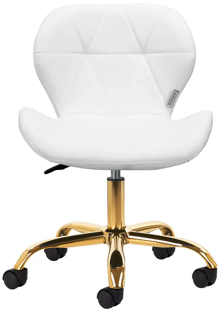 Fotoliu Activeshop QS-06G 150113 (White/Gold)