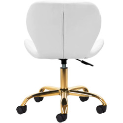 Fotoliu Activeshop QS-06G 150113 (White/Gold) Thumb