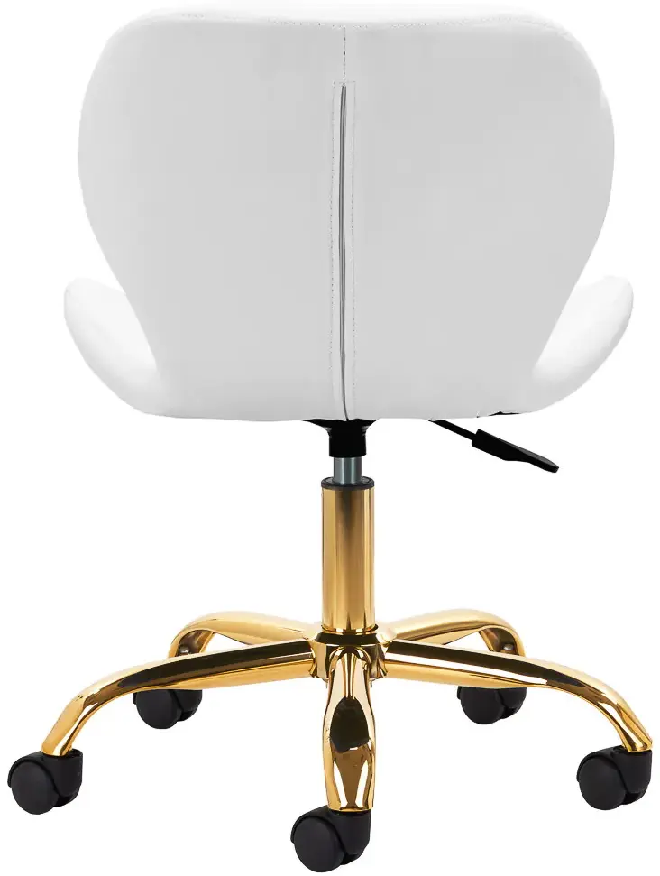 Fotoliu Activeshop QS-06G 150113 (White/Gold)