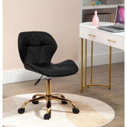 Fotoliu Activeshop QS-06G 150114 (Black/Gold)