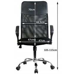 Fotoliu Akord OCF-7 (Black/Red) Thumb