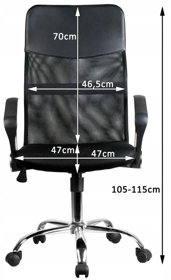 Fotoliu Akord OCF-7 (Black/Red)