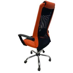 Fotoliu AMF Dakar Plus (Orange/Black/Chrome) Thumb