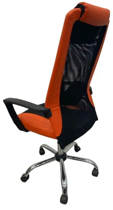 Fotoliu AMF Dakar Plus (Orange/Black/Chrome)