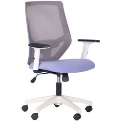 Кресло AMF Lead White (Lilac/Gray)