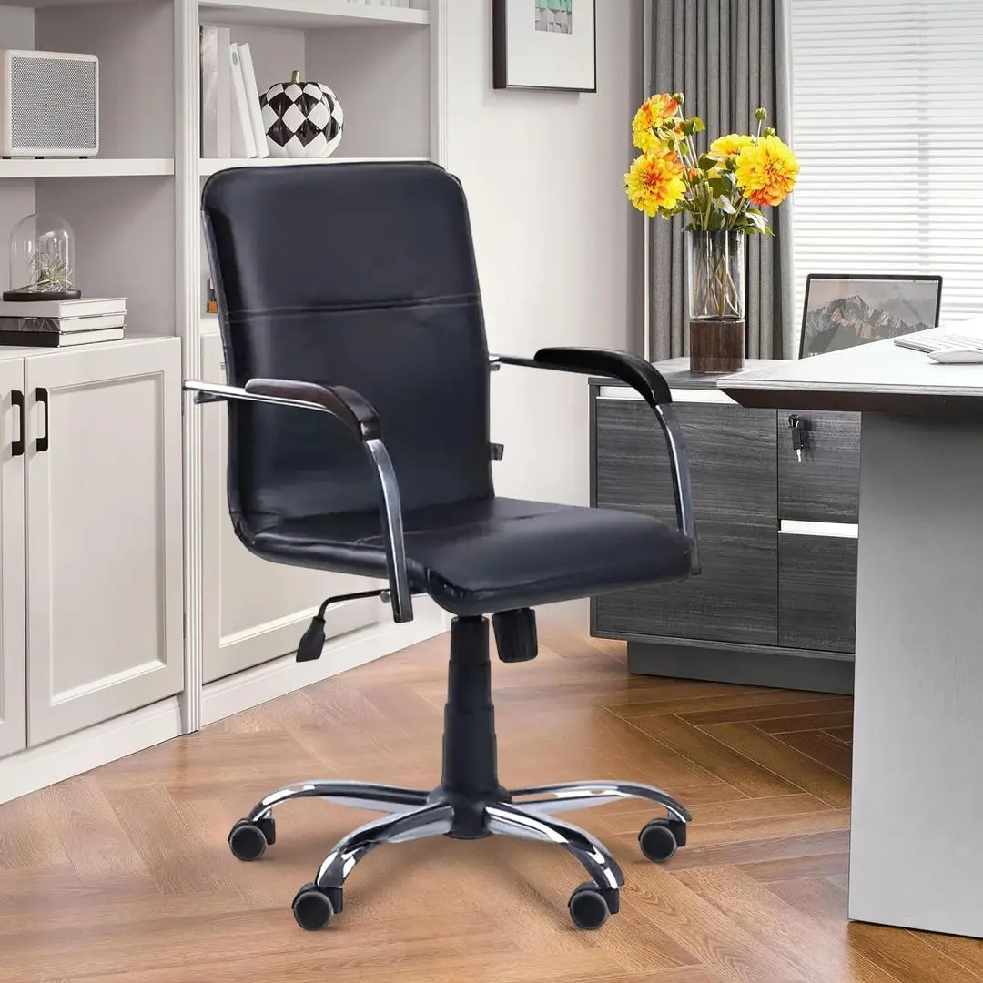 Fotoliu AMF Samba RC (Black/Chrome)