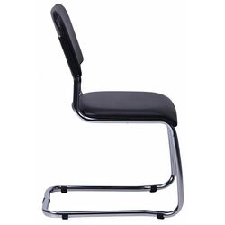 Scaun Kvest (Black/Chrome) Thumb