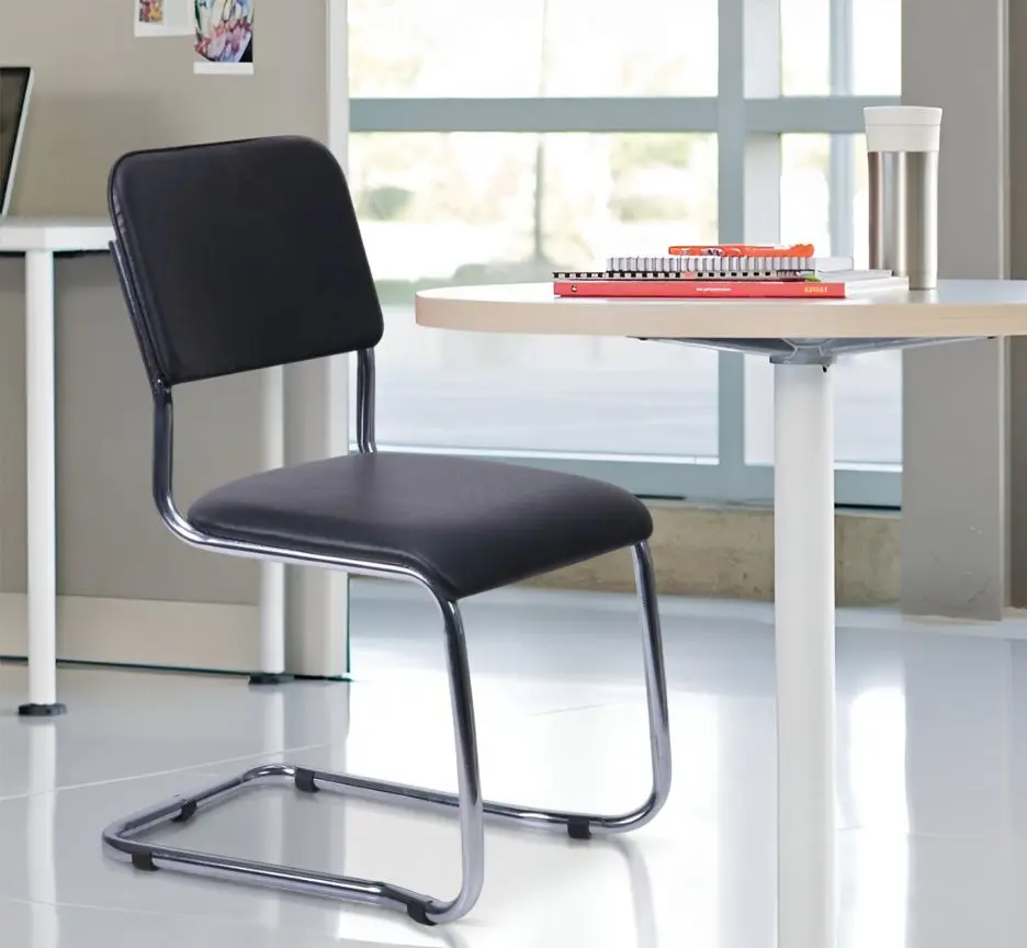 Scaun Kvest (Black/Chrome)