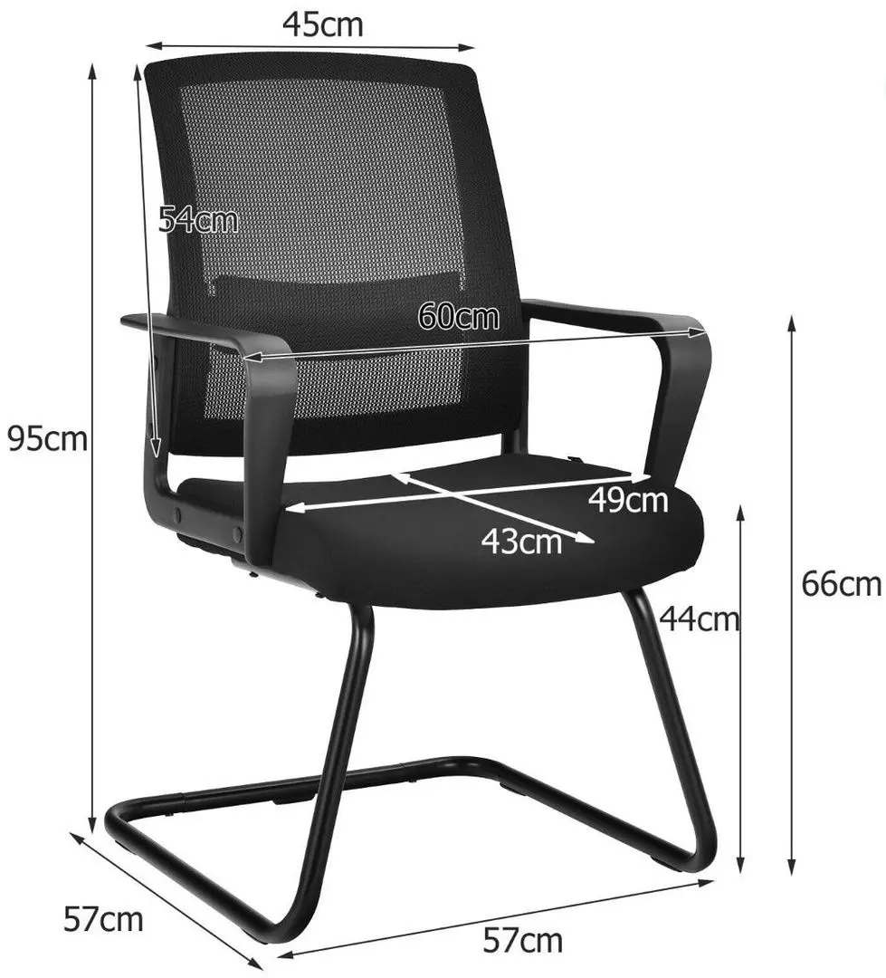 Fotoliu Costway CB10312BK-1 (Black)