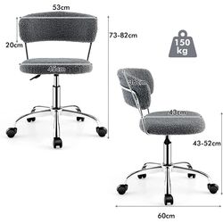 Кресло Costway CB10355GR (Gray) Thumb