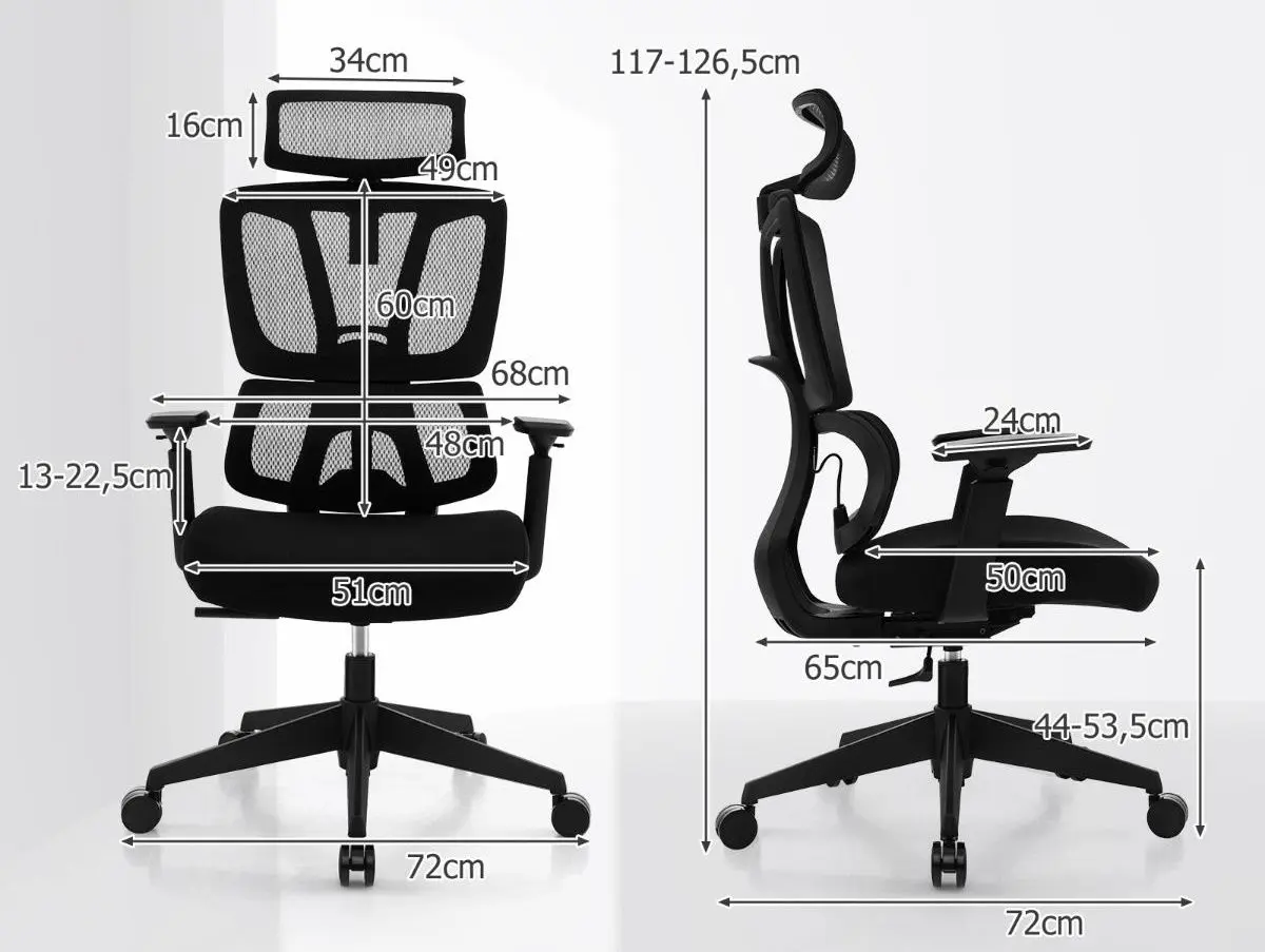 Кресло Costway CB10542DK (Black)