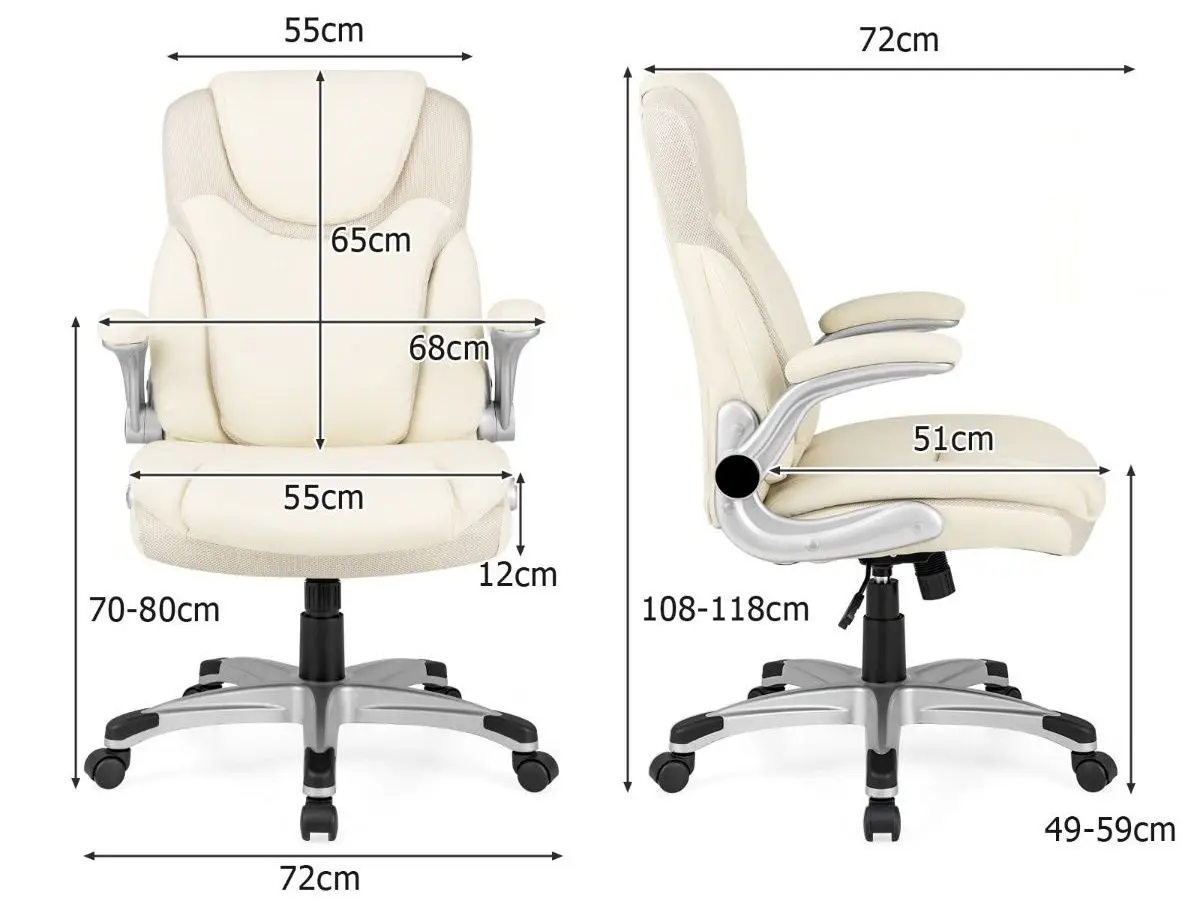 Fotoliu Costway CB10557WH (White)
