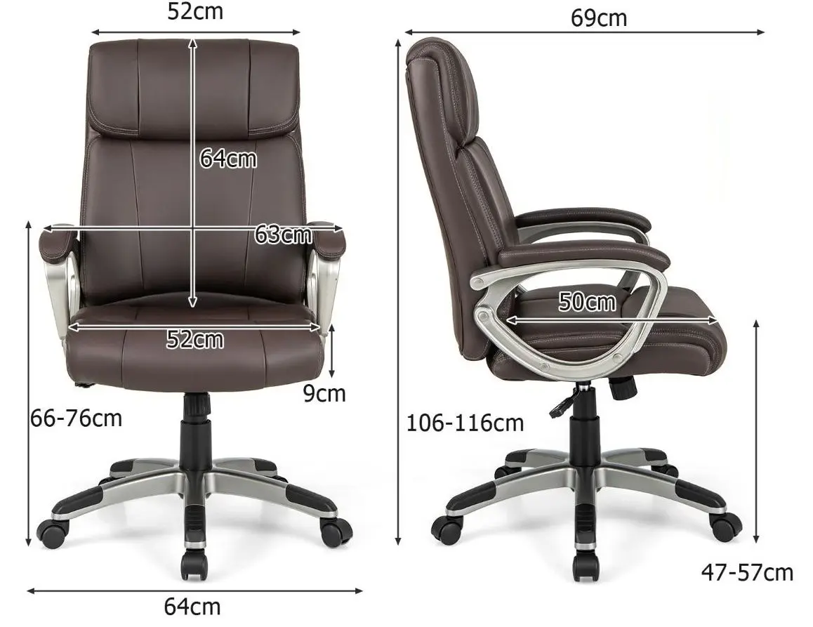 Fotoliu Costway CB10558CF (Brown)