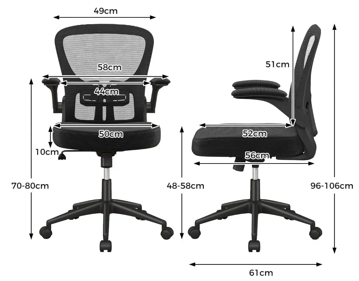 Fotoliu Costway CB10621DK (Black)