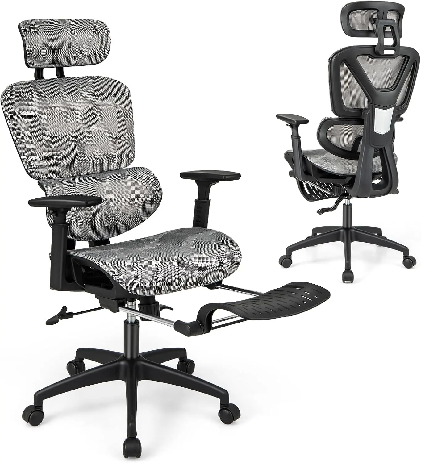 Fotoliu Costway CB10622GR (Grey)