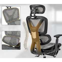 Fotoliu Costway CB10622GR (Grey) Thumb