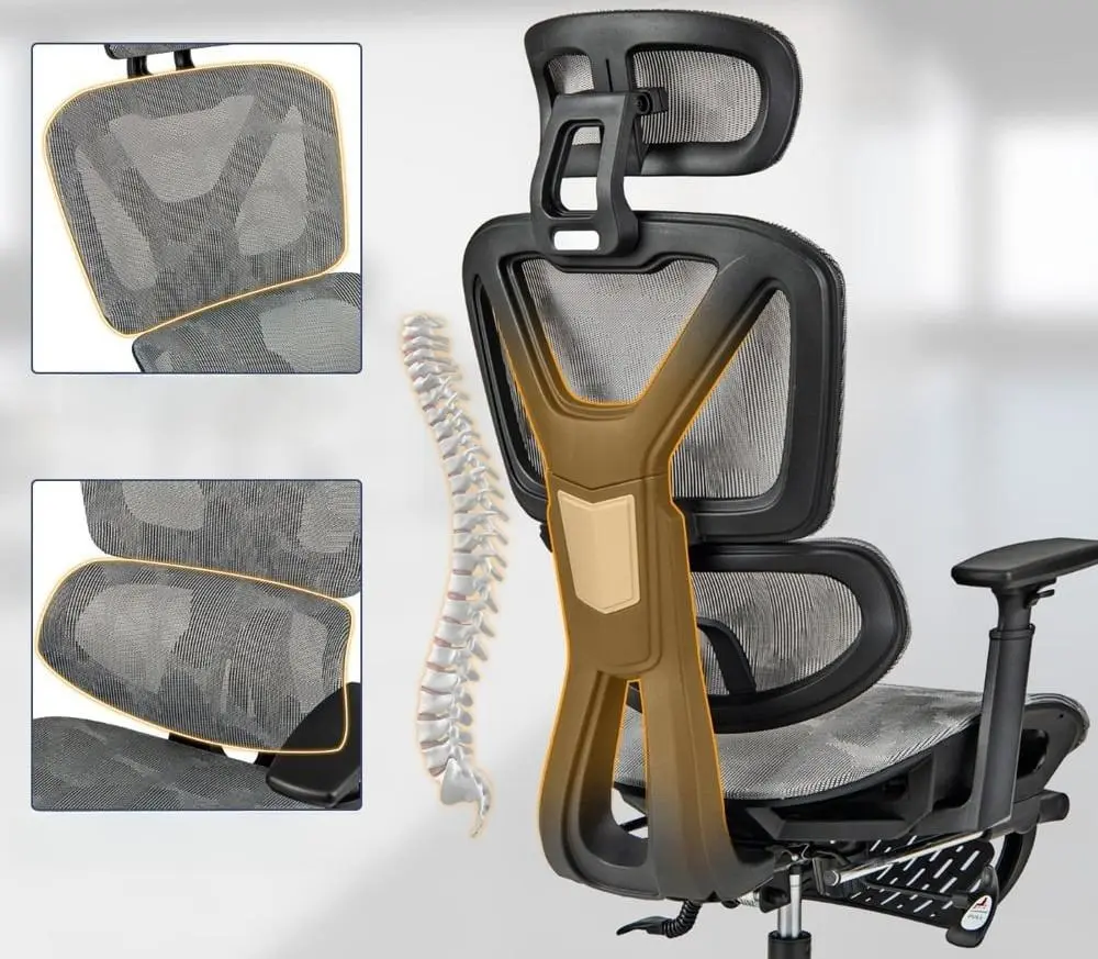 Fotoliu Costway CB10622GR (Grey)