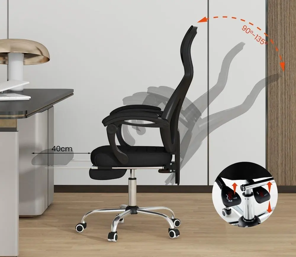 Fotoliu Costway CB10629DK (Black)