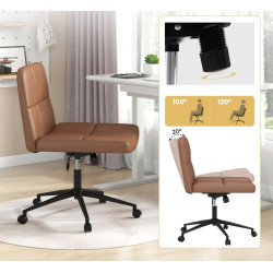 Кресло Costway CB10675CF (Brown) Thumb