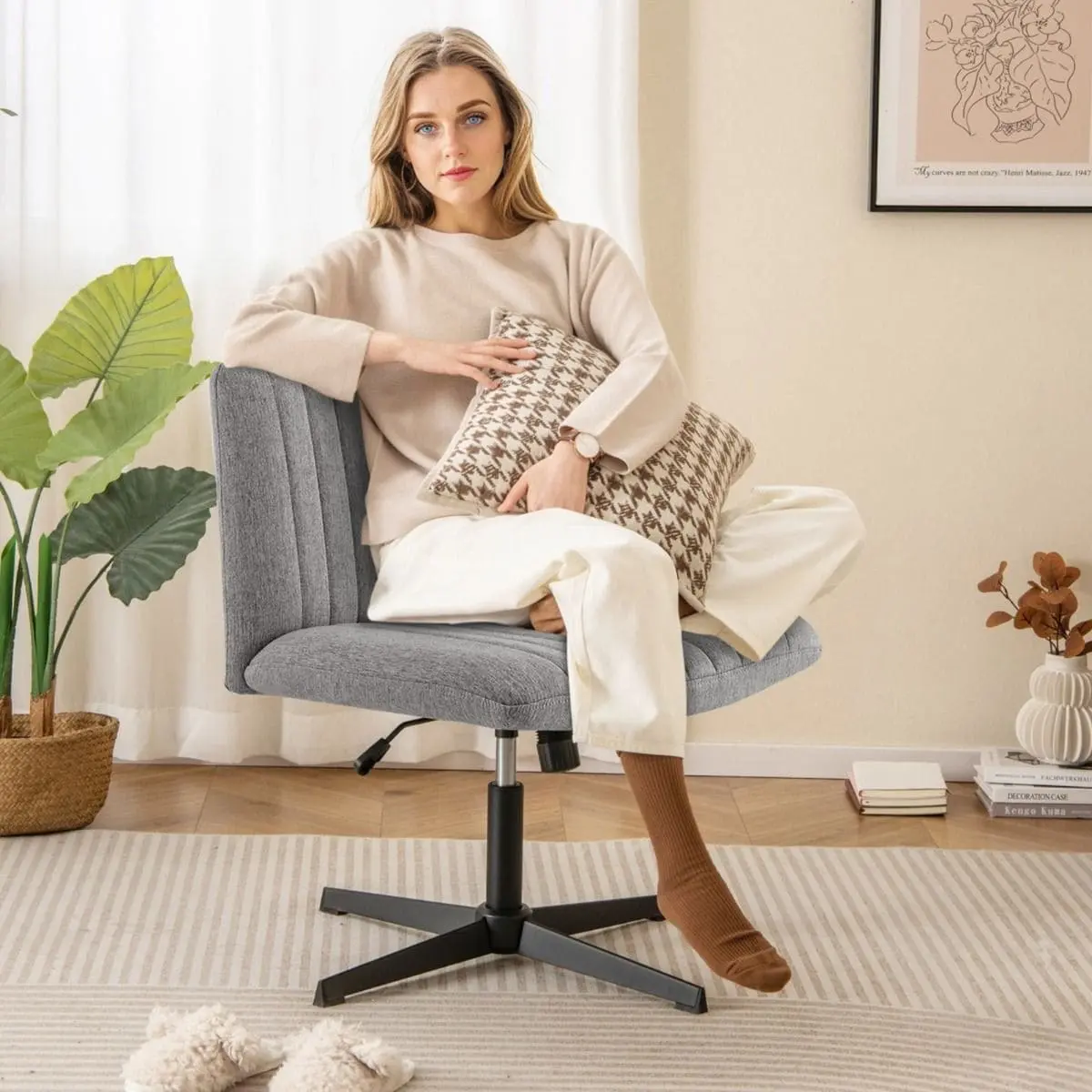 Кресло Costway CB10705GR (Grey)