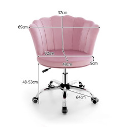 Fotoliu Costway CB10849PI (Pink) Thumb