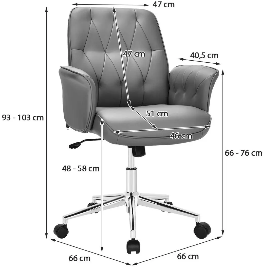 Fotoliu Costway HW67368GR (Grey)