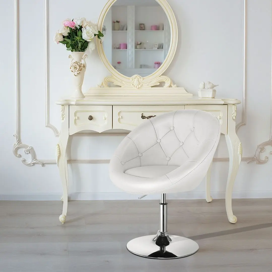 Fotoliu Costway JV11249WH (White)