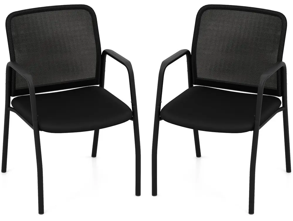 Набор стульев Costway CB10600DK-2 (Black) - 7