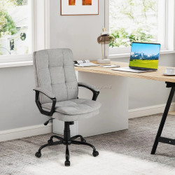 Офисное кресло Costway CB10892GR (Grey)