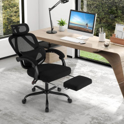 Офисное кресло Costway CB10916DK (Black)