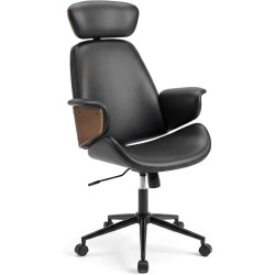 Офисное кресло Costway CB11156DK (Black) Thumb