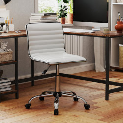 Офисное кресло Costway JV12154WH (White) Thumb
