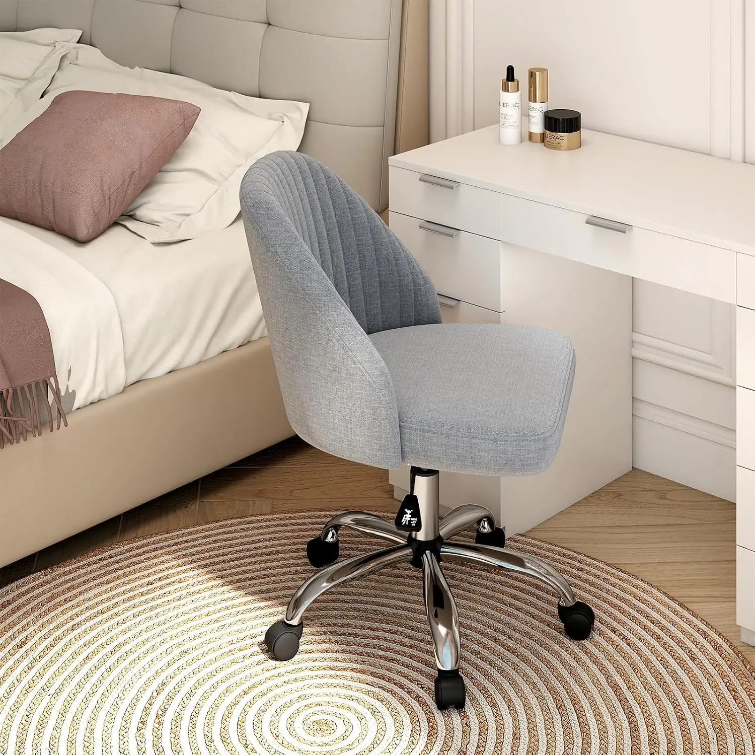 Офисное кресло Costway JV13116GR (Grey) - 5
