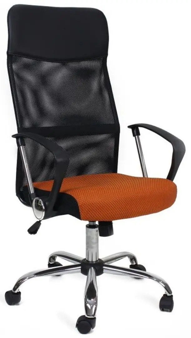 Кресло DP F-63 (Black/Orange)